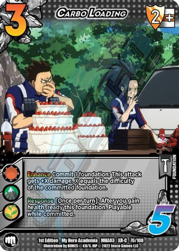 MHA03-1st-076/108XR Carbo Loading (XR Foil)