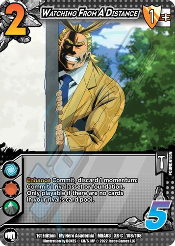 MHA03-1st-108/108XR Watching From a Distance (XR Foil)
