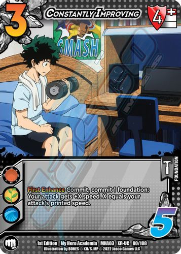 MHA03-Unl-080/108XR Constantly Improving (XR Foil)
