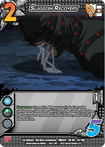 MHA04-1st-035/108XR Sluggish Recovery (XR Foil)