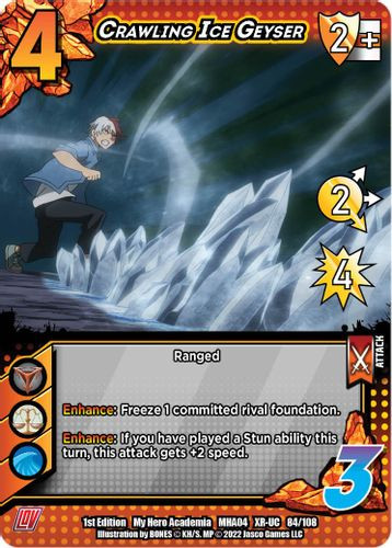 MHA04-1st-084/108XR Crawling Ice Geyser (XR Foil)