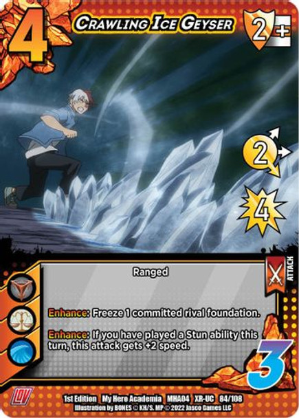MHA04-Unl-084/108XR Crawling Ice Geyser (XR Foil)