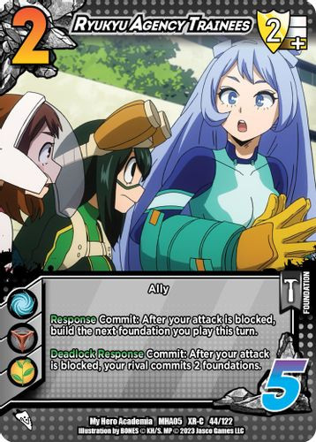 MHA05-044/122XR Ryuku Agency Trainees (XR Foil)