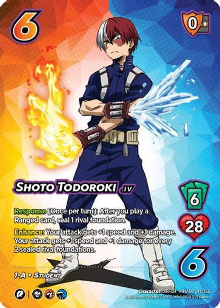 MHA06-091/153XR Shoto Todoroki (XR Foil)
