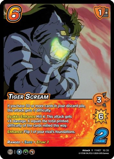 YYHDT-18/39R Tiger Scream