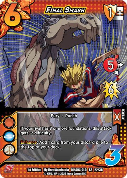 MHA04-CLD-22/36SE Final Smash (Foil)