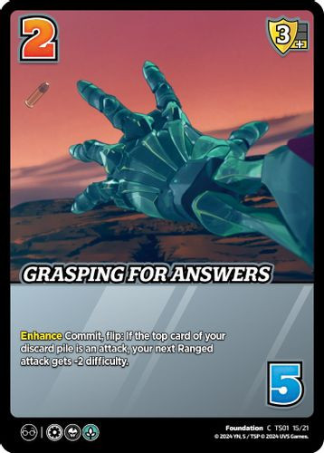 TS01-15/21C Grasping For Answers