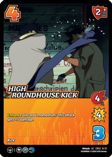 CB01-08/21UC High Roundhouse Kick