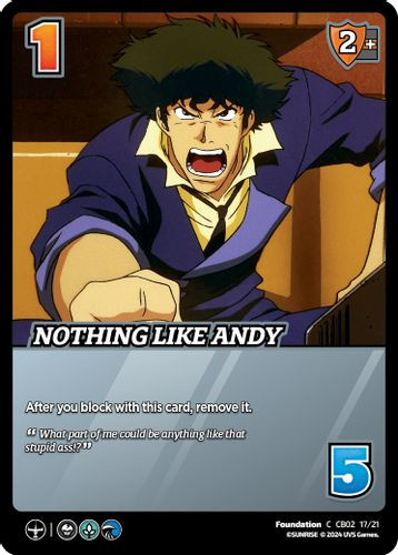CB01-17/21C Nothing Like Andy
