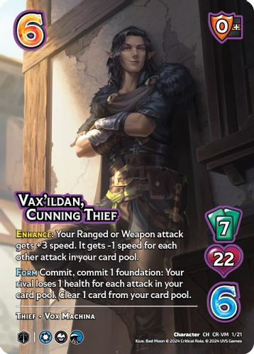 CR-VM-01/21CH Vax'ildan, Cunning Thief (Foil)