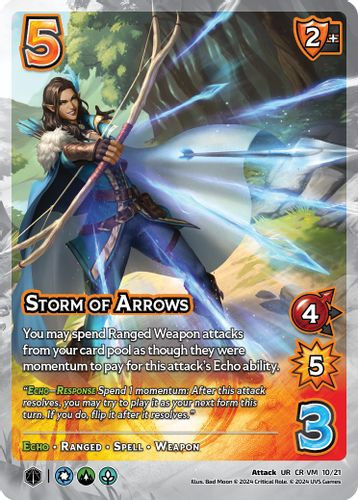 CR-VM-10/21UR Storm of Arrows (Foil)