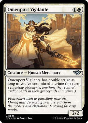 OTJ-0021U Omenport Vigilante (Foil)