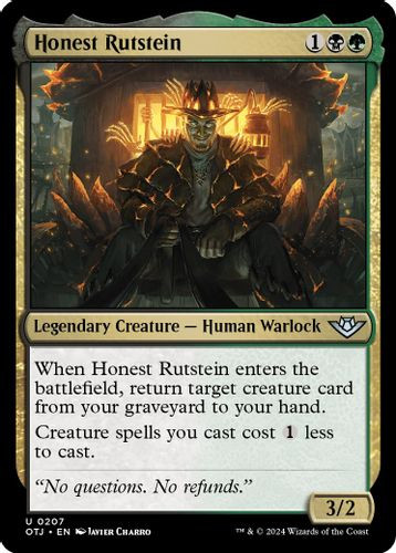 OTJ-0207U Honest Rutstein (Foil)