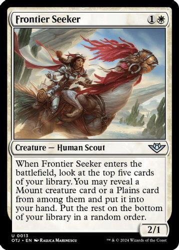 OTJ-0013U Frontier Seeker (Foil)