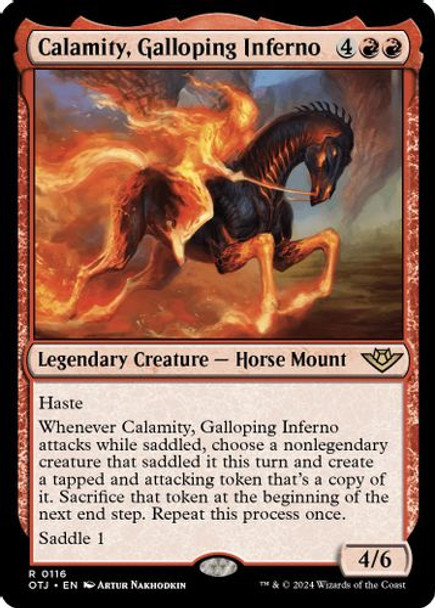 OTJ-0116R Calamity, Galloping Inferno (Foil)