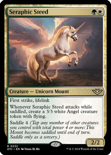 OTJ-0232R Seraphic Steed (Foil)