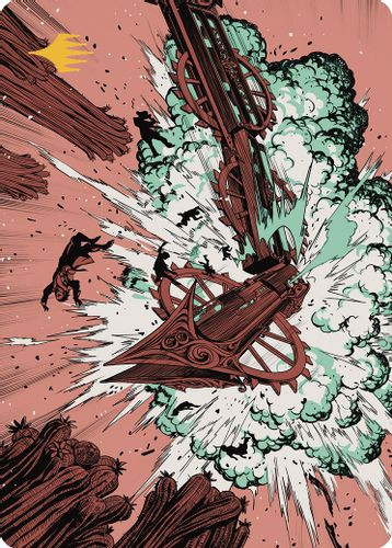 OTJART-0044 Decimate Art Card (Signature Art Card) (Gold Stamped)