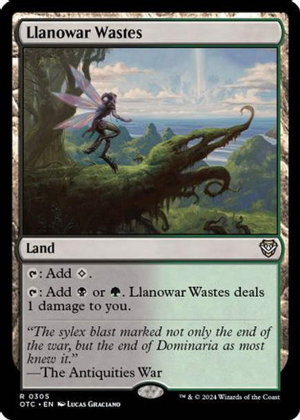 OTC-0305R Llanowar Wastes