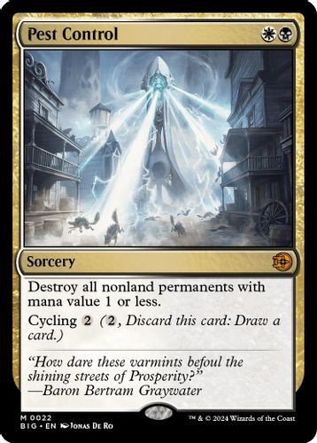 BIG-0022M Pest Control