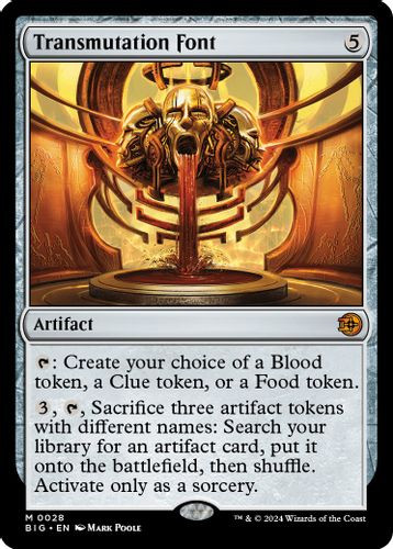 BIG-0028M Transmutation Font (Foil)