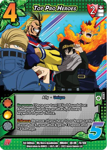 MHA04-Unl-079/108XR Top Pro Heroes (XR Foil)