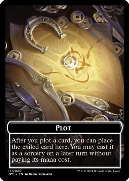 (OTJ) 16-OTJ//20-OTJ Clue // Plot Double-Sided Token
