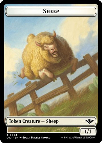 (OTJ) 04-OTJ//20-OTJ Sheep // Plot Double-Sided Token