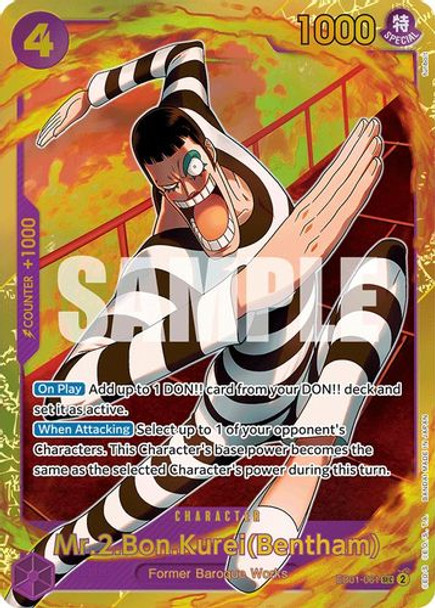 EB01-061SEC Mr.2.Bon.Kurei(Bentham) (Foil)