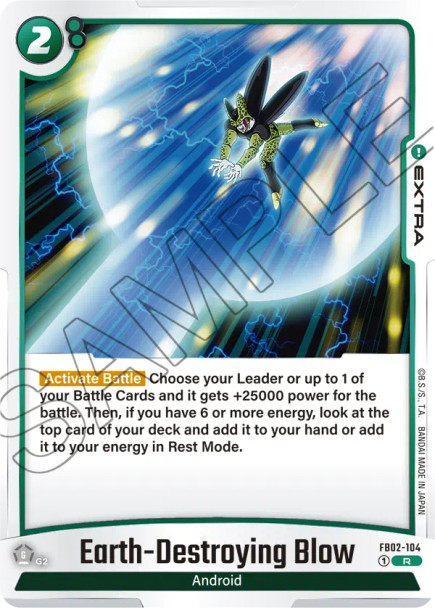 [FB02-104](R) Earth-Destroying Blow (Foil)