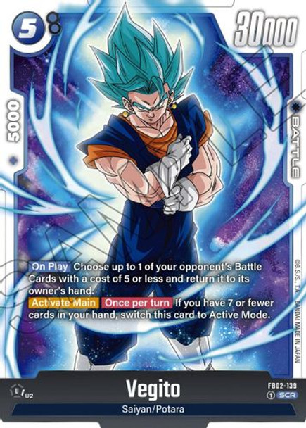 [FB02-139](SCR) Vegito (Foil)