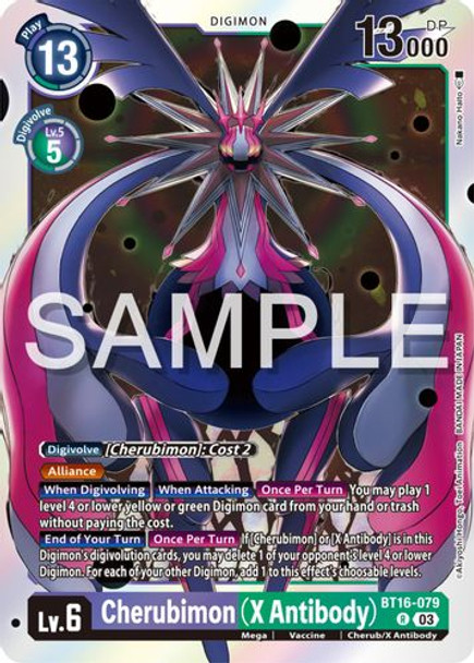 [BT16-079R] Cherubimon (X Antibody) (Foil)