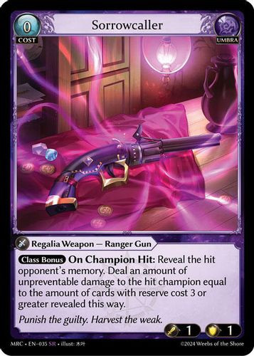 |GA04|<1st>[MRC-EN-035](SR) Sorrowcaller {Foil}