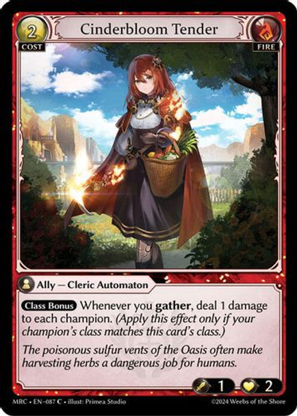 |GA04|<1st>[MRC-EN-087](C) Cinderbloom Tender {Foil}