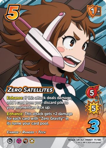 [MHA07-077/180UR-ALT] Zero Satellites (Alternate Art) (Foil)