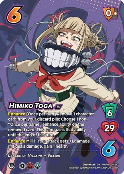 [MHA07-001/180CH] Himiko Toga