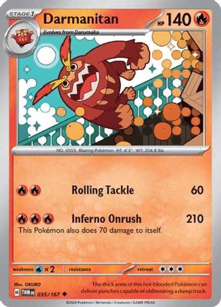[SV06][TWM-035/167](UC) Darmanitan