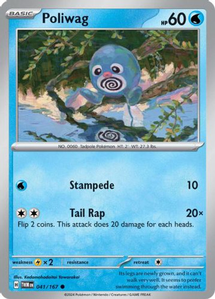 [SV06][TWM-041/167](C) Poliwag (Reverse Holo)