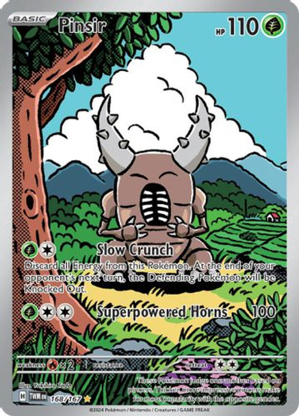 [SV06][TWM-168/167](GR) Pinsir (Holo)