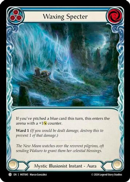 [FAB13 1st][MST-045](C) Waxing Specter (Blue)