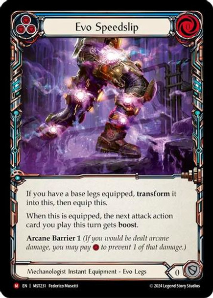 [FAB13 1st][MST-231](M) Evo Speedslip (Cold Foil)