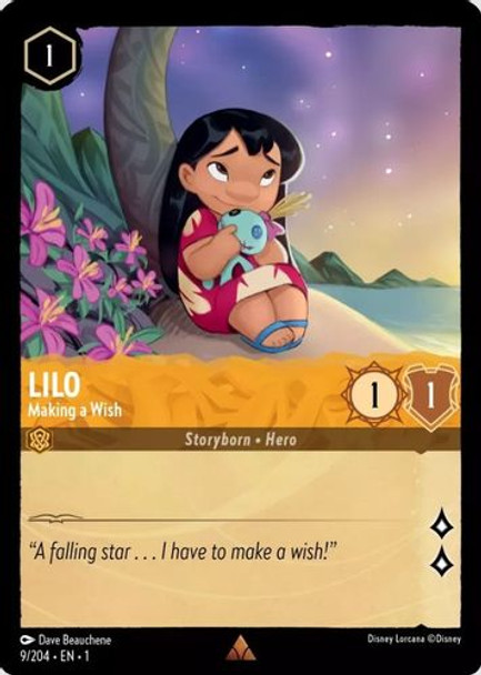 [LOR01-009/204R] Lilo - Making a Wish (Foil)