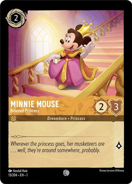[LOR01-013/204C] Minnie Mouse - Beloved Princess (Foil)