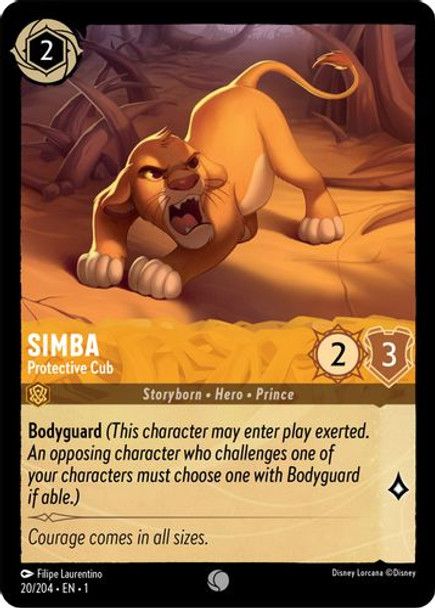 [LOR01-020/204C] Simba - Protective Cub (Foil)