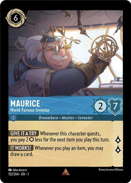 [LOR01-152/204R] Maurice - World-Famous Inventor (Foil)