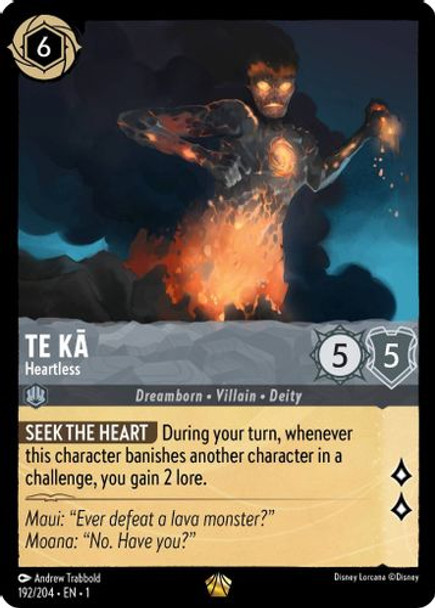 [LOR01-192/204L] Te Ka - Heartless (Foil)