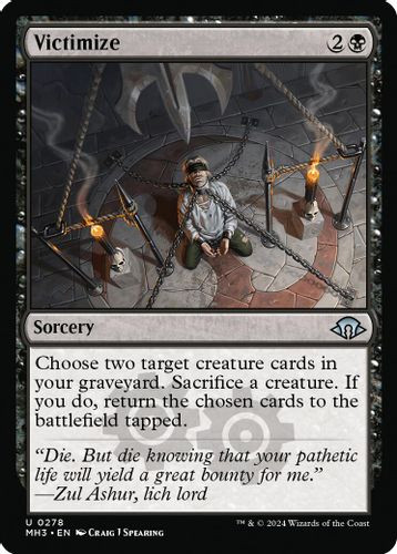 MH3-0278U Victimize (Foil)