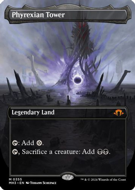 MH3-0355M Phyrexian Tower (Borderless)
