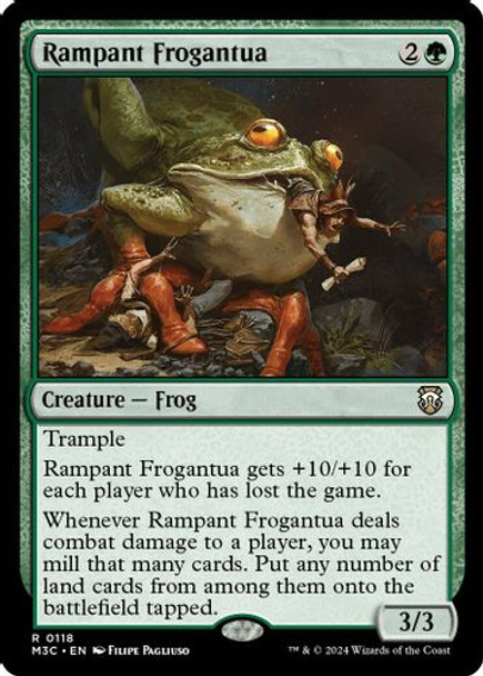 M3C-0118R Rampant Frogantua