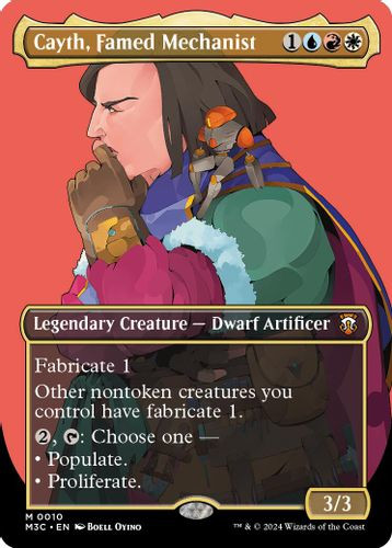 M3C-0010M Cayth, Famed Mechanist (Borderless)