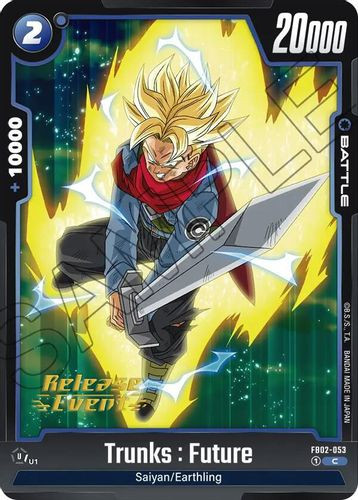 [FB02-053](C) Trunks : Future (Prerelease Stamp)